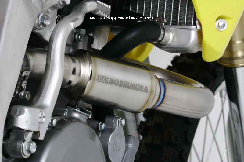 echappement moto cross ligne complete Yoshimura Suzuki RM-Z 450 4